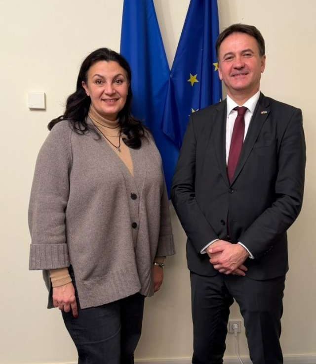 Іванна Климпуш-Цинцадзе обговорила євроінтеграцію та підтримку України із Послом Австрії в Україні Робертом Мюллером